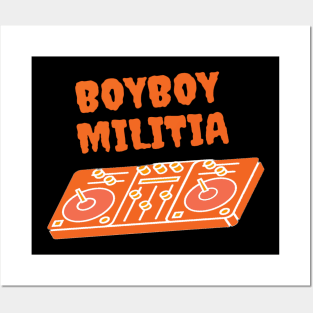Boyboy Militia - vinyl collection (orange) Posters and Art